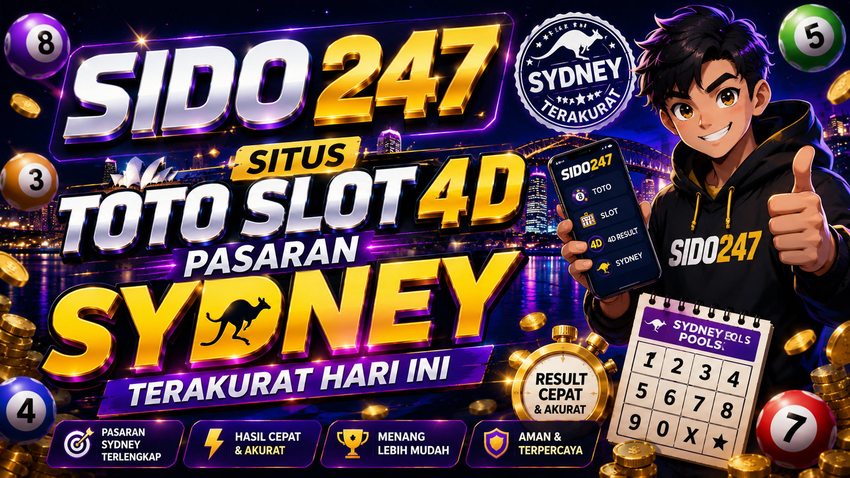 SIDO247 TEMPAT BERAGAM PROVIDER SLOT GACOR TERPERCAYA TERMASUK SLOT88